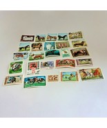 Lot of 25 Assorted Animal Postage Stamps Sharjah, Magyar Posta &amp; Mongolia - £11.78 GBP