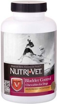 Nutri-Vet Bladder Control Chewables for Dogs - Prevent Incontinence - 90... - £25.05 GBP