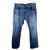 Levis 527 Mens Jeans Actual Size 38x31 Slim Bootcut 100% Cotton Nice! - £14.90 GBP