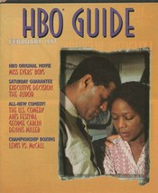 ORIGINAL Vintage Feb 1997 HBO Guide Magazine Miss Evers Boys Primal Fear  - £15.81 GBP