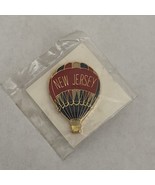RARE NOS NEW JERSEY ENAMEL HOT AIR BALLOON PIN - €19,11 EUR