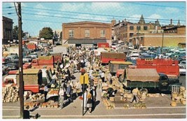 Postcard Farmers Market Kitchener Ontario - $3.95
