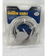 10 ft Cross Wired DB9 Female to DB25 Male Serial Port To RS232 Modem Cable - $174.37 MXN