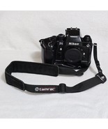 VTG Nikon F4S 35mm SLR Film Camera w/ MB-21 Grip &amp; Nikon BF-1B Body Cap - $5,063.85 MXN