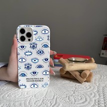 Lucky Eye Blue Print Phone Case For iPhone 14 13 12 11 Pro Max X XS XR SE 7 8 Pl - £6.76 GBP