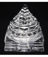 Sphatik Shree Yantra / Quartz Crystal Shri Yantra - 164 gms - Lab Certified - $222.75