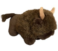 Platte River Trading Bison Plush American Buffalo Stuffed Animal Toy 2004 - $13.84