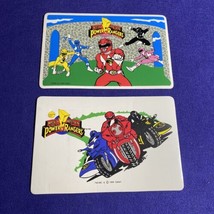 Lot of 2 Vintage 1994 Saban’s Mighty Morphin Power Rangers Kids Table Place Mats - £8.77 GBP
