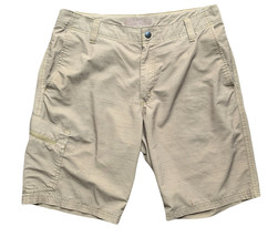 Lee Dungarees - Cargo Shorts  Flat Front - Tan  Beach  Lightweight Men’s Size 32 - £6.67 GBP
