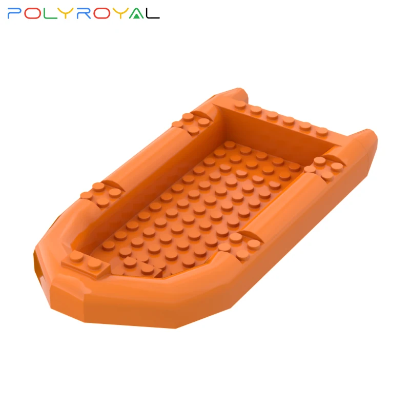 Hnology parts 22x10x3 inflatable boat hull moc 1 pcs educational toy for children 62812 thumb200
