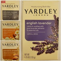 Yardley Moisturizing Bath Bar Soap     Variety To Choose - £5.60 GBP+