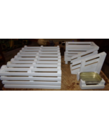 12-lot handmade wood livestock fencing and accessories in good shape used - $39.59