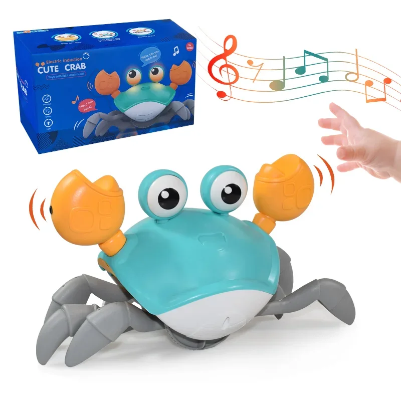 Christmas Gift Kids Induction Escape Crab Octopus Crawling Toy Baby Electronic - £14.78 GBP