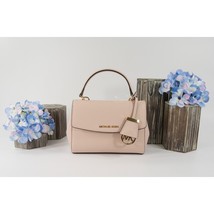 Michael Kors Soft Pink Leather Ava XS Extra Small Satchel Crossbody Bag NWT - £138.43 GBP
