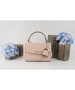 Michael Kors Soft Pink Leather Ava XS Extra Small Satchel Crossbody Bag NWT - £135.89 GBP