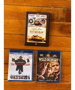 Lot of THE HATEFUL EIGHT Wild Horses Blue-Ray &amp; LITTLE MOON &amp; JUD McGRAW... - £8.29 GBP