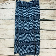 Michael Kors Women&#39;s Skirt Maxi Blue Pull On Lined Medium - $22.76