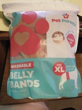 Pet Parents Washable Belly Bands Size  XL Pack  of 3  25&quot;-34&quot; waist  Mal... - $17.82