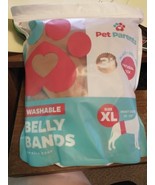 Pet Parents Washable Belly Bands Size  XL Pack  of 3  25&quot;-34&quot; waist  Mal... - £14.22 GBP