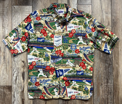 Los Angeles Dodgers Reyn Spooner 50 Anniversary 2008 Aloha Style Shirt Size XXL - £77.97 GBP