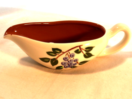 Stangl Pottery Blueberry Gravy Boat USA Dinnerware Serving - £15.68 GBP