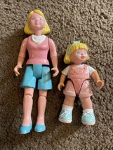 Vtg Fisher Price 6364 Dollhouse Replace Parts 1993 Mom Daughter Girl Fig... - £14.16 GBP