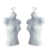 New Female Torso Mannequin Form- White 2PK - $47.17 CAD