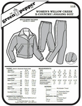 Women&#39;s Willow Creek Cross Country Jogging Suit #115 Pattern (Pattern Only) - $5.00