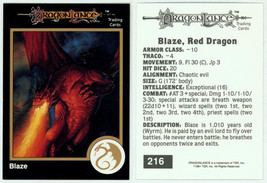 R2 RARE 1991 TSR AD&amp;D Gold Border RPG Fantasy Art Series 1 Card #216 Dragonlance - £20.56 GBP