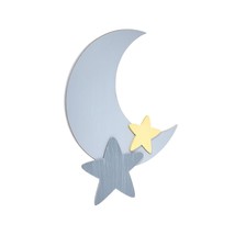 Little Love by NoJo Separates Collection - 16 Weathered Grey Star and Moon Shape - £25.75 GBP