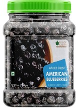 Whole Dried American Blueberries Exotic Dry Fruit King of Antioxidant 500 g - £27.73 GBP