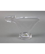 Erik Hoglund Kosta Boda Sweden Abstract Polar Bear Glass Modernist Sculp... - £60.54 GBP