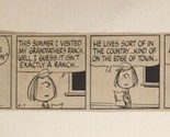 1977 Peanuts Vintage comic Strip - £2.33 GBP