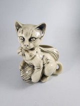 Modern Mid Century Rare McCoy Cat Kitten with Ball of Yarn Planter MCM - £93.09 GBP