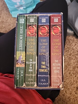 J.R.R. Tolkien Box Set of 4 The Hobbit and Lord Of The Rings Del Rey - $363.96 MXN