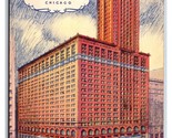 Morrison Hotel Chicago Illinois Il DB Cartolina Y6 - $3.39