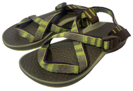 Women’s Chaco Ecotread Nonmarking Sandals Lime Green Strappy Hiking Sport Size 8 - £28.31 GBP