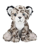 New SNOW LEOPARD 10 inch Stuffed Animal Plush Toy - £8.83 GBP
