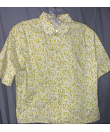 Vintage Paisley Permanent Press Shirt Sleeve Shirt JAPAN - $35.05 CAD