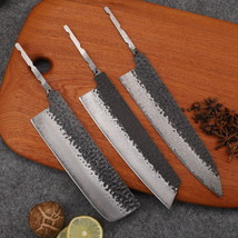 Chef Knife Blank Blade Nakiri Bunka Kitchen Knives Home Hobby DIY Knife ... - £28.01 GBP+