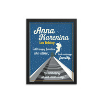Anna Karenina by Leo Tolstoy Book Poster - $14.85+