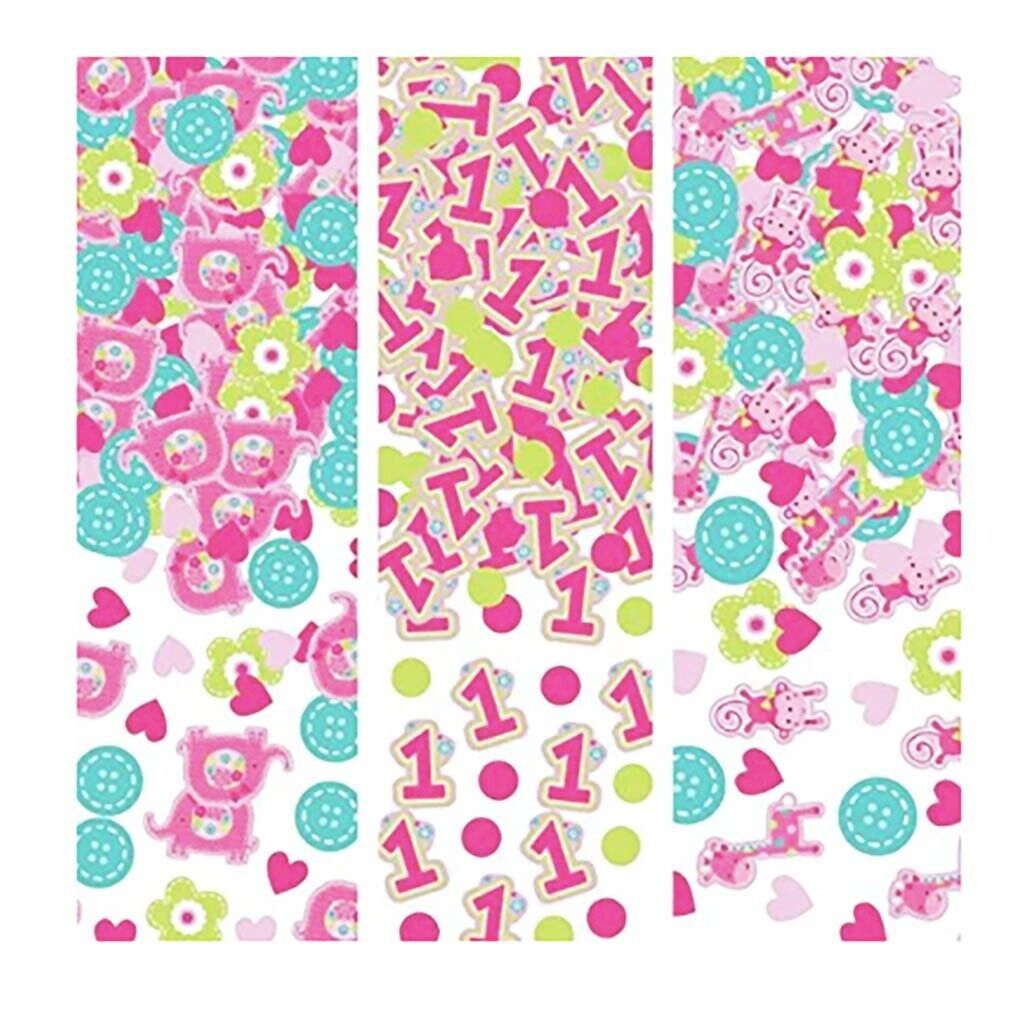 One Wild Girl Safari Jungle Confetti First Birthday Decorations Party Su... - $3.95