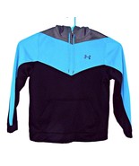 Under Armour Fleece Pullover Color Block Hoodie Sweatshirt Front Pockets... - £15.06 GBP