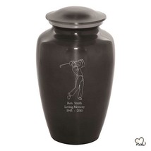 Custom Engraved Golfer Cremation Urn - £118.83 GBP