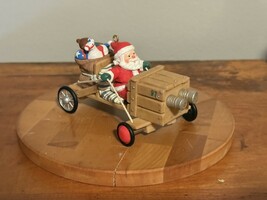 Vintage 1997 The Claus Mobile Here Comes Santa Hallmark Ornament #19 S. ... - $146.58 MXN