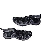 KEEN Whisper Closed Toe Sport Sandals 1003709 Black/Gargoyle Women&#39;s Sz 8 - $541.44 MXN