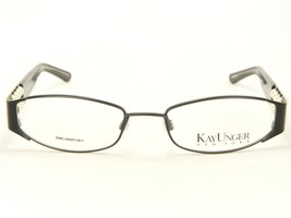 Neu Kay Unger New York K126 Schwarz Brille Brillengestell 51-18-130mm Italien - £63.33 GBP