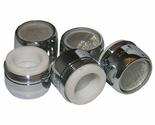 LASCO 09-1017 Chrome Plated 2.2 GPM Dual Thread Aerator, 5-Pack - $27.43