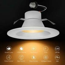 Smart Recessed Lighting Lumary Ceiling lights RGB WW 6 Integrated Recessed Fix - £48.19 GBP
