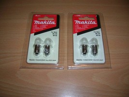 4 Makita 12V-14.4V Torch Bulbs A-83973 for ML140 ML124 BML145 ML141 - $24.44
